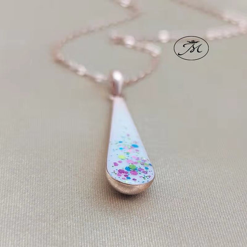 Ariel Gold Teardrop Breastmilk Pendant – Jewelry Memories