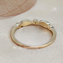 Load image into Gallery viewer, Gold Breastmilk Infinity Ring