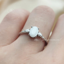 Load image into Gallery viewer, Amanda Gold Moissanite Breastmilk Ring